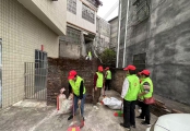 高州市巾帼志愿者协会平山镇巾帼志愿队开展创卫志愿服务活动