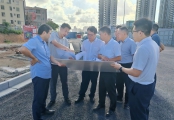 梁荣杰带队调研城区新建项目 推动城市品质升级
